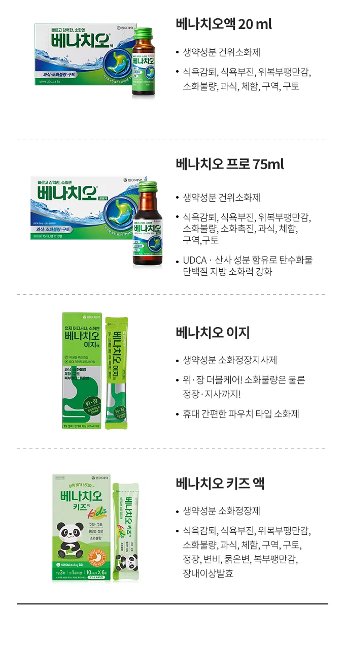 베나치오 액 상세 설명