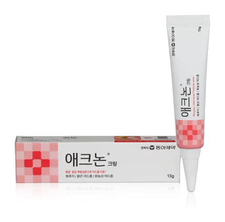 애크논 크림 제품 사진 (동아제약)