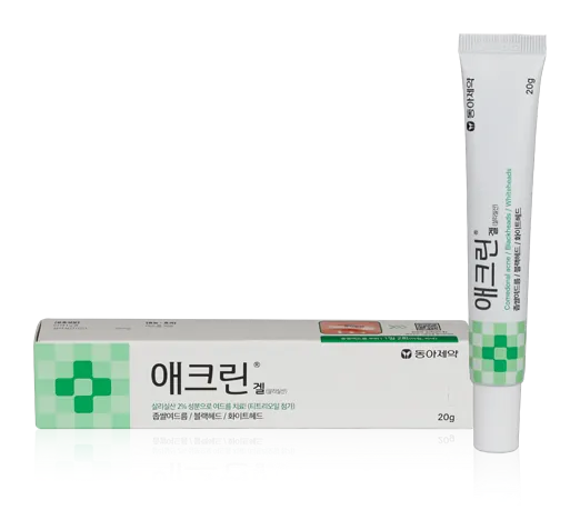 애크린 겔 제품 사진 (동아제약)