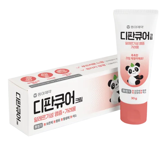 디판큐어크림 제품 사진 (동아제약)