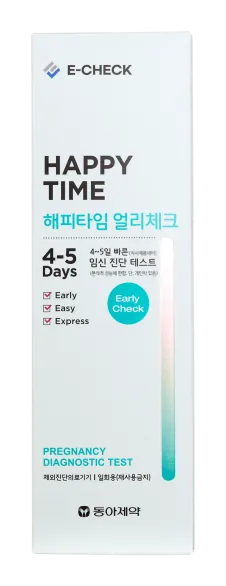 해피타임 얼리체크 제품 사진 (동아제약)