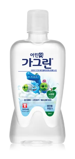 어린이 가그린 사과향 제품 사진 (동아제약)