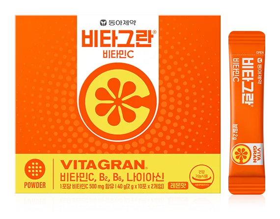 비타그란 비타민C 20포 제품 사진 (동아제약)