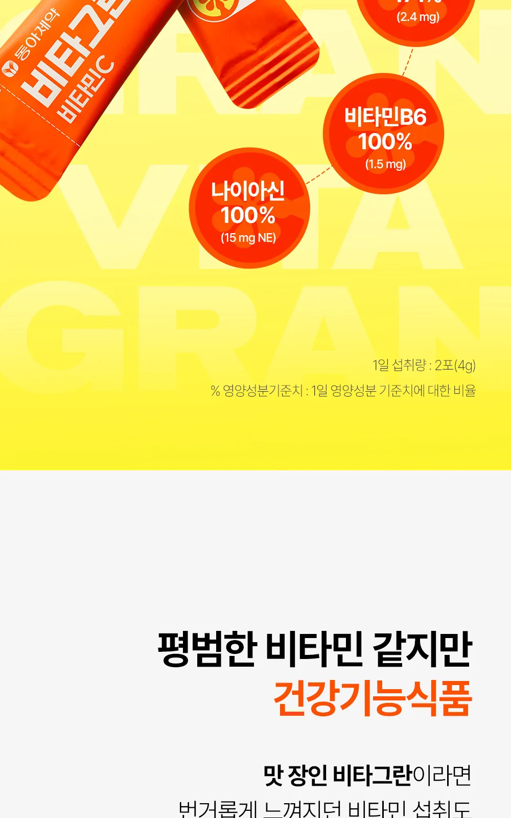 비타그란 비타민C 120포 상세 설명