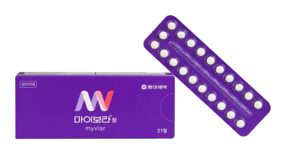 마이보라 21정 제품 사진 (동아제약)