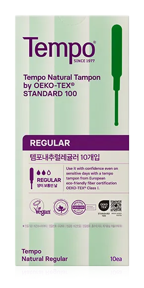 템포 내추럴 레귤러 제품 사진 (동아제약)