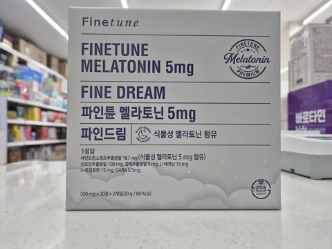 파인튠 멜라토닌 파인드림 제품