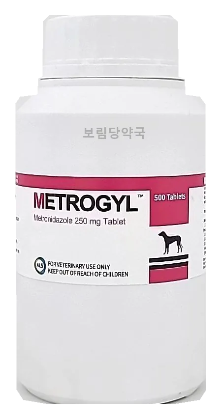 메트로질 250mg 제품 사진 (보림당약국)