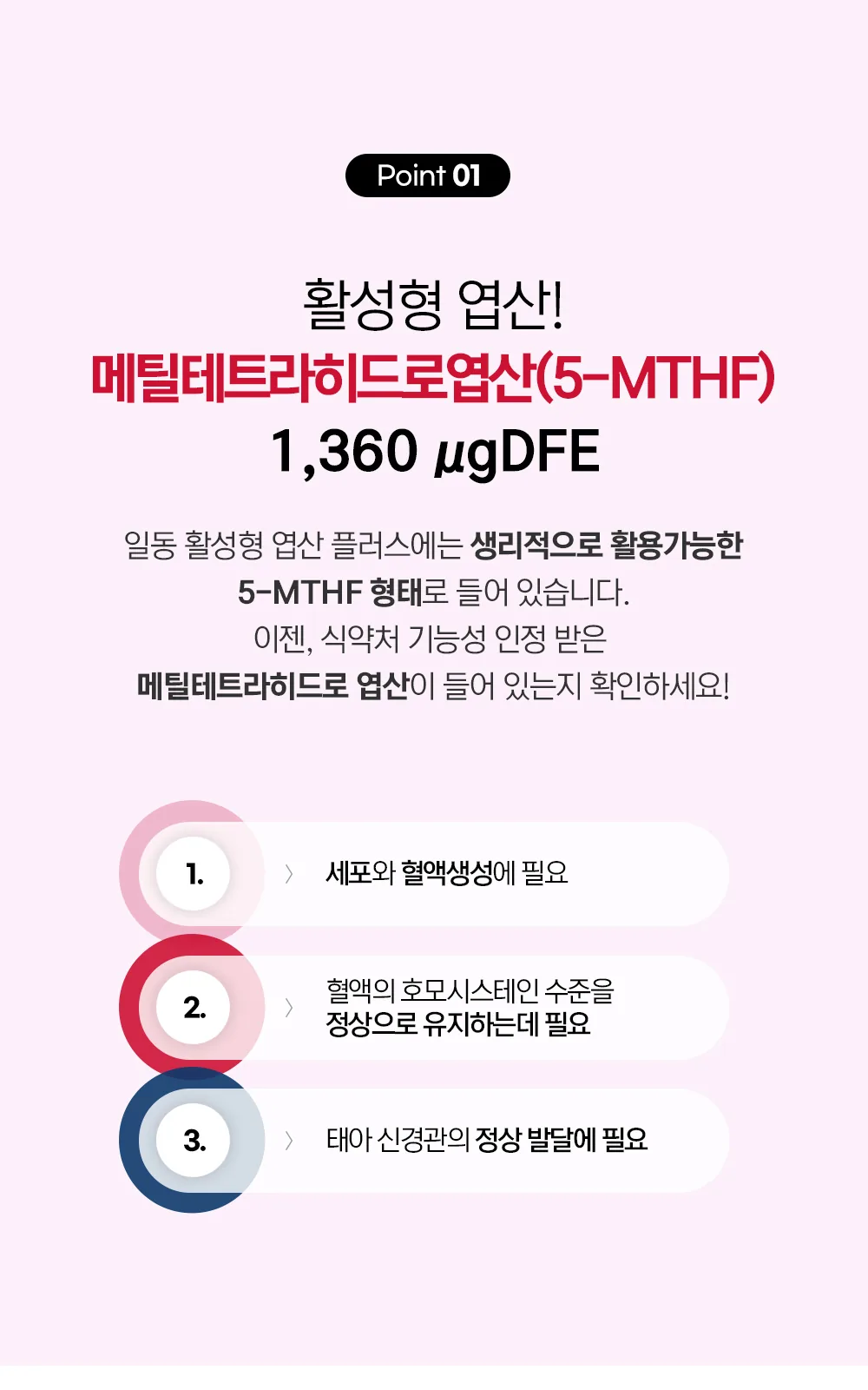 일동 활성형 엽산플러스 상세 설명