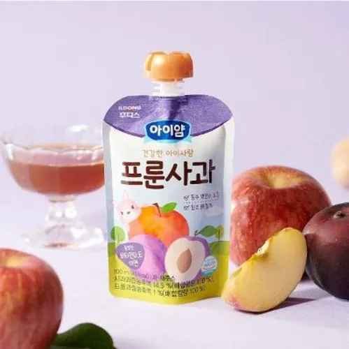 일동후디스 아이얌 건강한 아이사랑 프룬사과 제품 사진