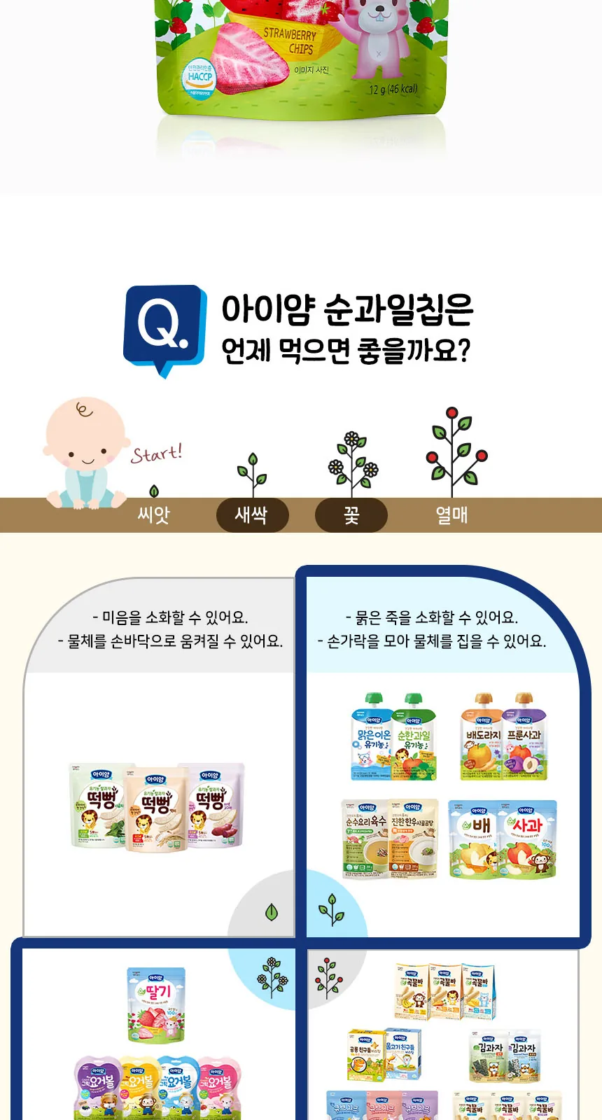 일동후디스 아이얌 순딸기(동결건조) 상세 설명