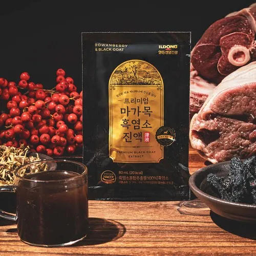 일동생활건강 프리미엄 마가목 흑염소 진액 80ml x 30포 제품 사진