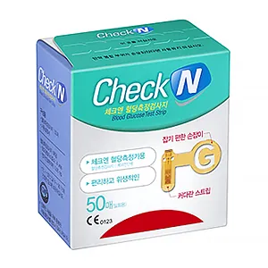 체크엔 혈당측정검사지 제품 사진