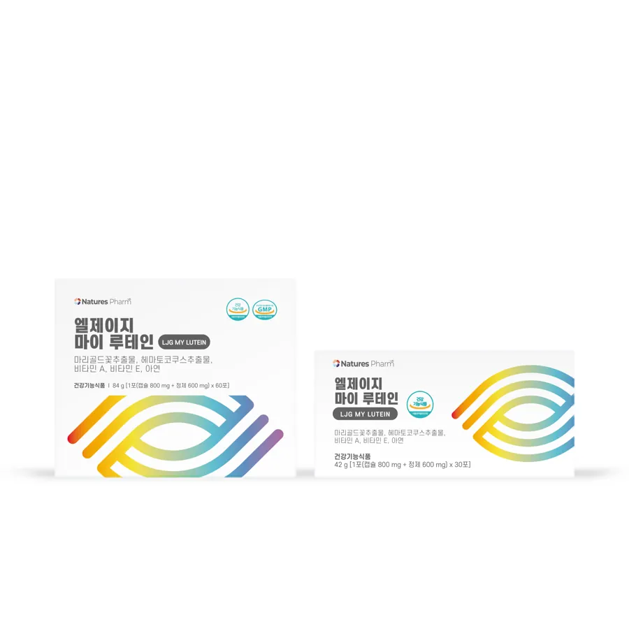 LJG 마이루테인 제품 사진 (네이처스팜 제공 이미지)