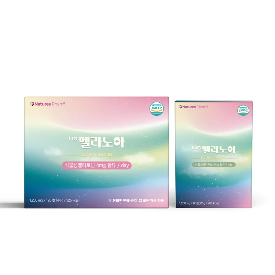 LJG 멜라노아 제품 사진 (네이처스팜 제공 이미지)