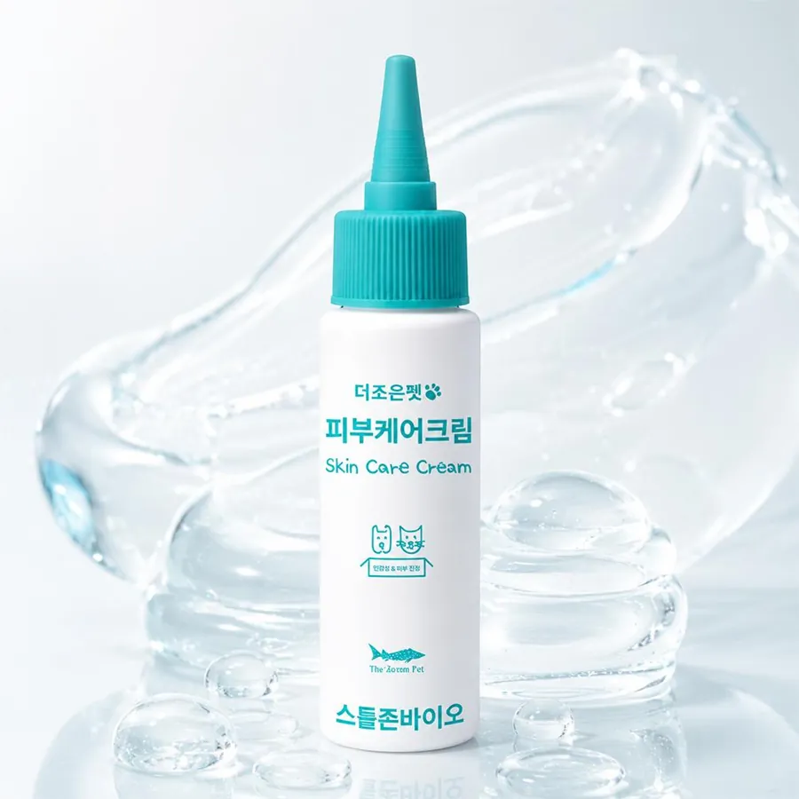 더조은펫 피부케어크림 제품 사진 (스톨존바이오 제공 이미지)