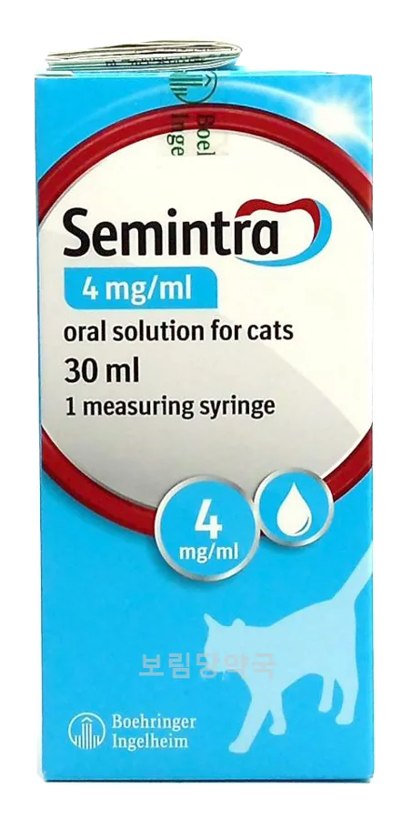 세민트라 4mg/mL 30mL 포장 정면 (보림당약국)