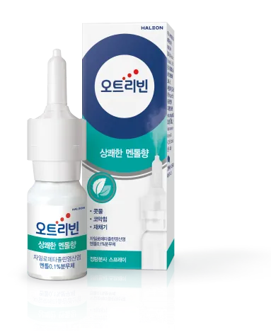 오트리빈 멘톨0.1% 제품 사진 (일동제약 유통 제품 이미지)