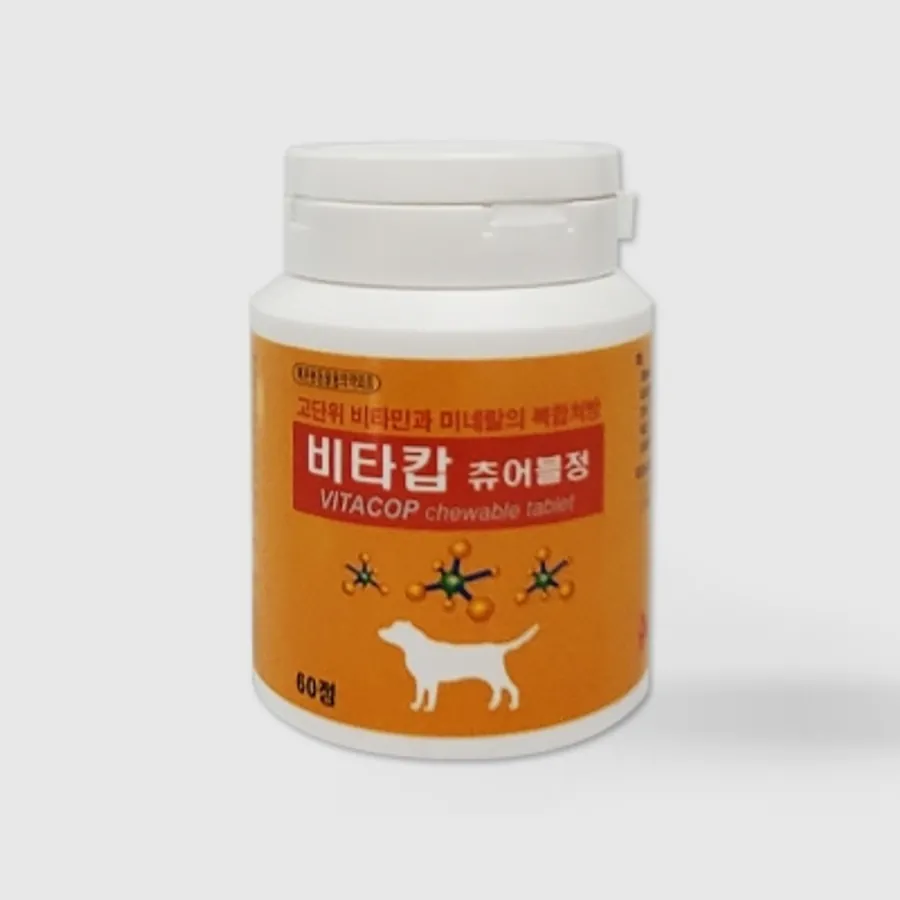 비타캅 츄어블 제품 사진