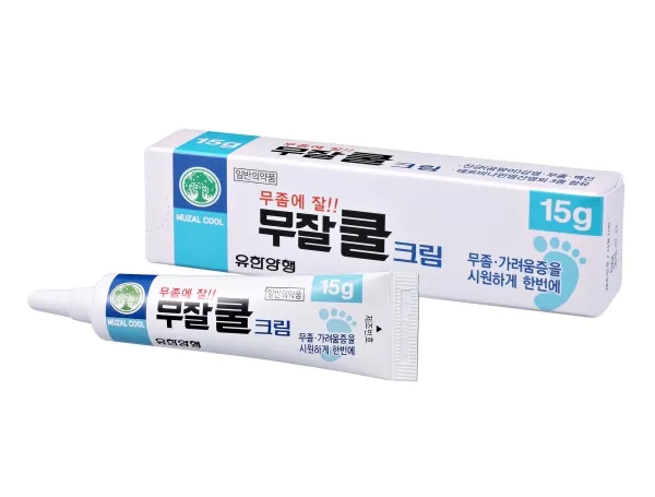 무잘쿨크림 제품 사진 (유한양행)