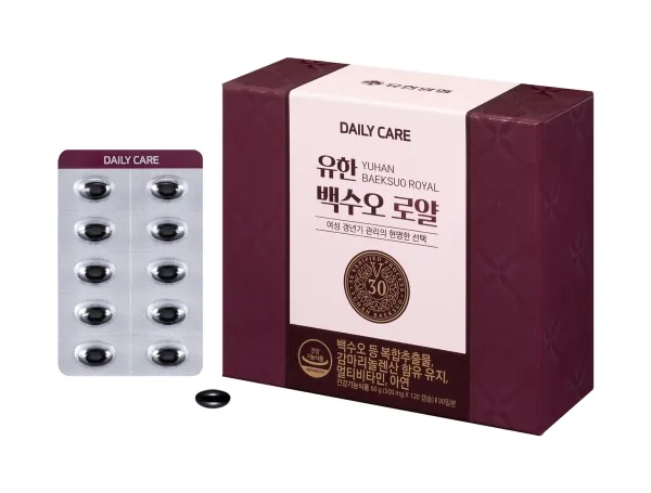 유한 백수오로얄 제품 사진 (유한양행)